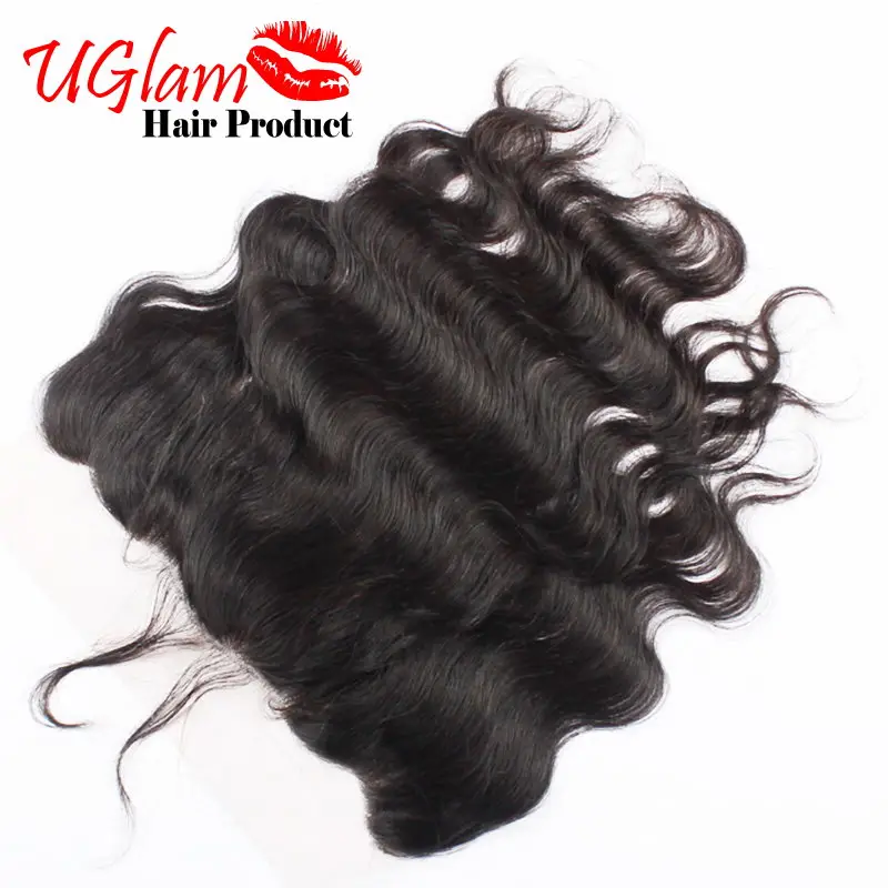 

Free Shipping Indian Body Wave Lace Frontal Closure 4x13 Unprocessed Human Virgin Hair can be bleached knots Ms Lula hair
