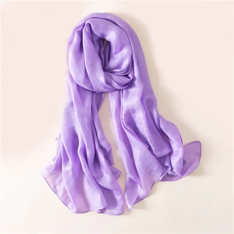 

2018 New Fashion Women Pearlescent linen Solid Long Scarf 8 Colors Shawl Women Multifunctional Magic Soft Warm Gift