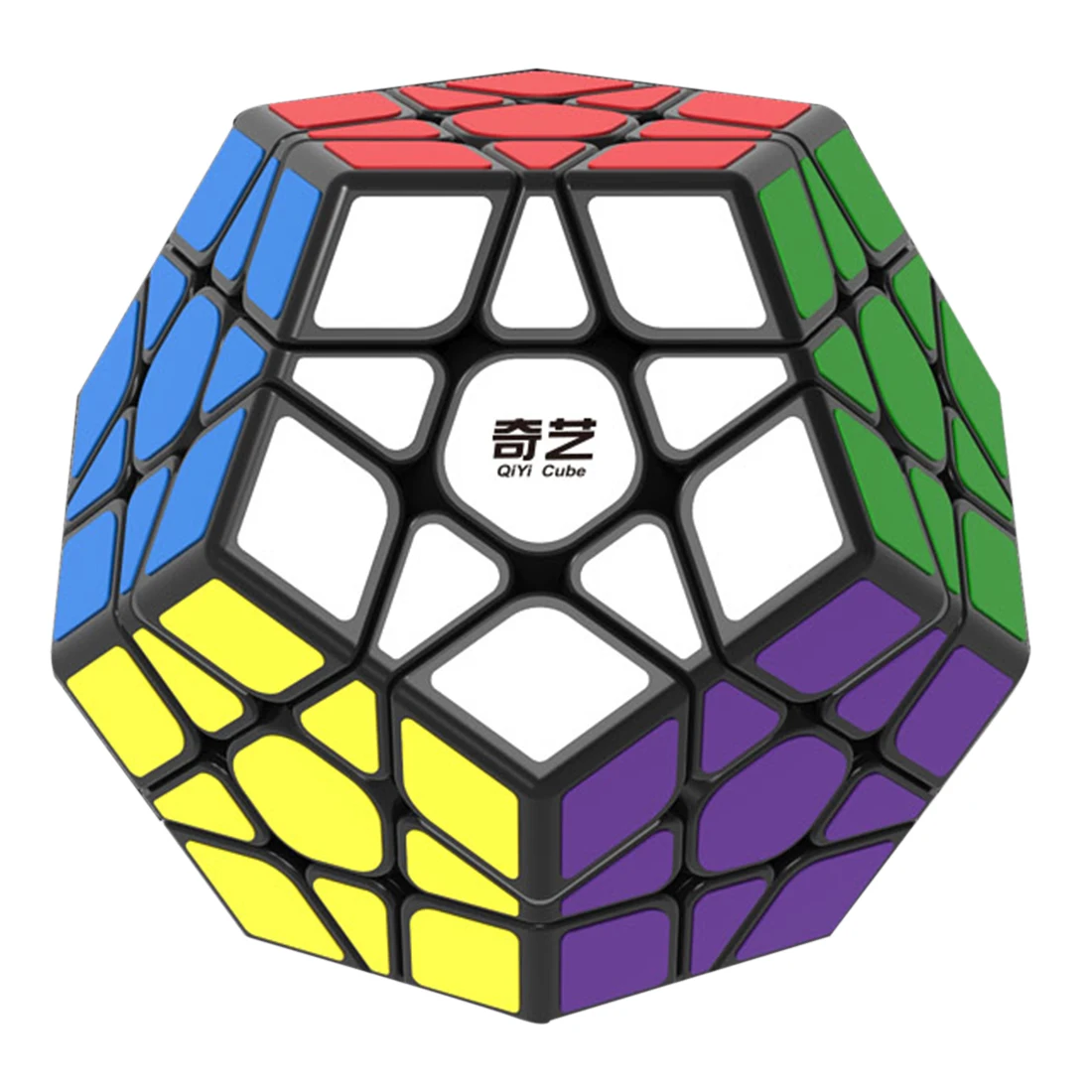 QiYi Qiheng Magic Cube наклейки 12 стороны Профессиональный Скорость Cubos Мэджико головоломки обучения Развивающие игрушки для подарки детям