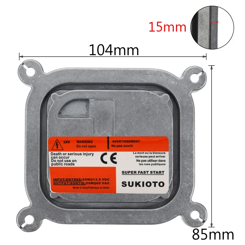SUKIOTO 55W D1S D3S D8S xenon Headlight Kit 8000K D1S ballast Unit Controller 4300K 5000K 6000K D8S EDGE Escape Mustang Headlamp (1)