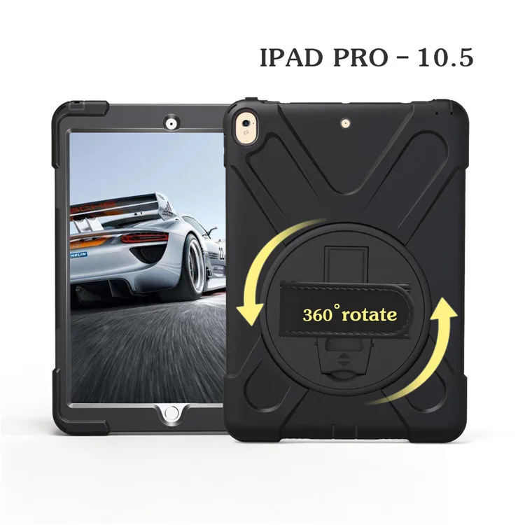 Shockproof Case For iPad Pro 10.5 2017 CaseTablet Kids Safe Silicone Hard Stand Hand Shell For new iPad Air 10.5 Cover Funda     (11)