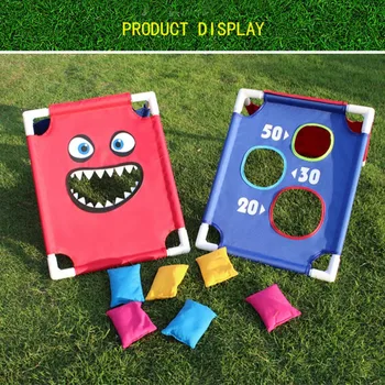 

New Sandbag Board Set Sports Toy Throwing Game With Parents Sandbags Sports Children Portable Framed Cornhole Sandbag Tote