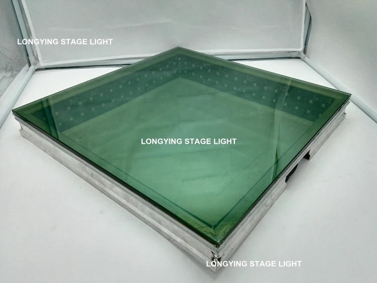 1 м * RGB полноцветный светодиодный зеркальный танцпол 3D танцевальный пол