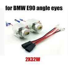 hot sale 2pcs/lot New Arrival Angel Eyes E90 High Power 32WX2 12V Car Styling LED For BMW E90