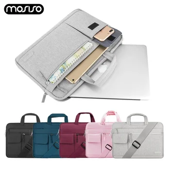 

MOSISO Laptop Bag Case 13.3 14.1 15.6 Messenger Bags For MacBook Air 13 Case Notebook Bag Handbag Briefcase for MacBook Pro 15