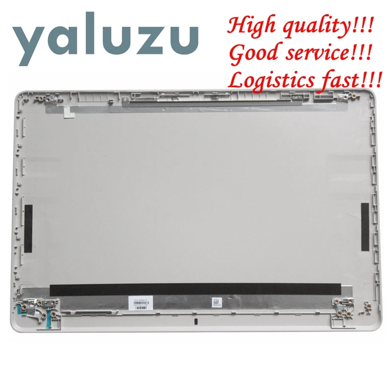 YALUZU Новинка для ноутбука HP 250 G6 255 256 258 задняя крышка Серебристая ЖК-дисплея |