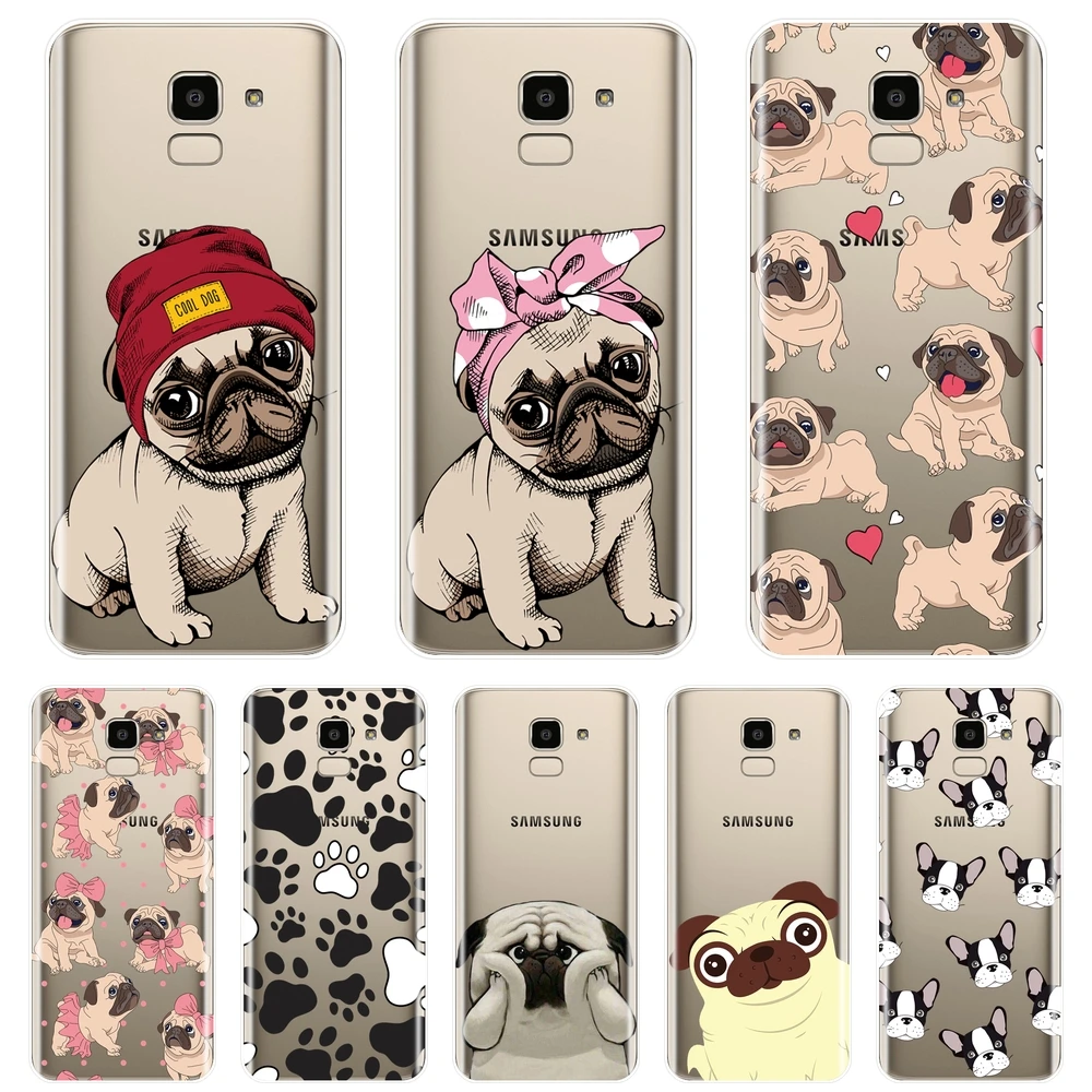 Чехол накладка из мягкого силикона для Samsung Galaxy J4 J6 J8 Plus J2 J5 J7 Prime J3 2015 2016 2017|Бамперы|
