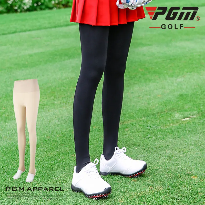 PGM гольф одежда женские брюки леггинсы утолщение плюс бархатная теплая одежда женские зимние брюки высокая талия шаговый ноги надувной