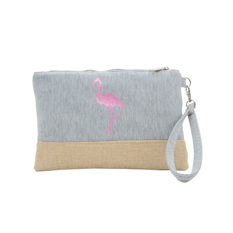 BONAMIE Фламинго женская сумка-клатч модная женская сумка большой емкости ананас якорь узор пляжная сумка Новинка - Цвет: Flamingo