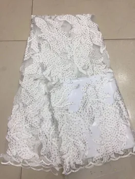 

David-82726 top sale French net lace fabric embroidered lace fabric with super quality