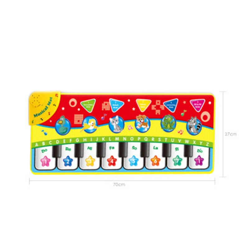 

Environmental Children's Multifunctional Music Game Carpet Early Childhood Crawling Carpet Piano Music Carpet Play Mats
