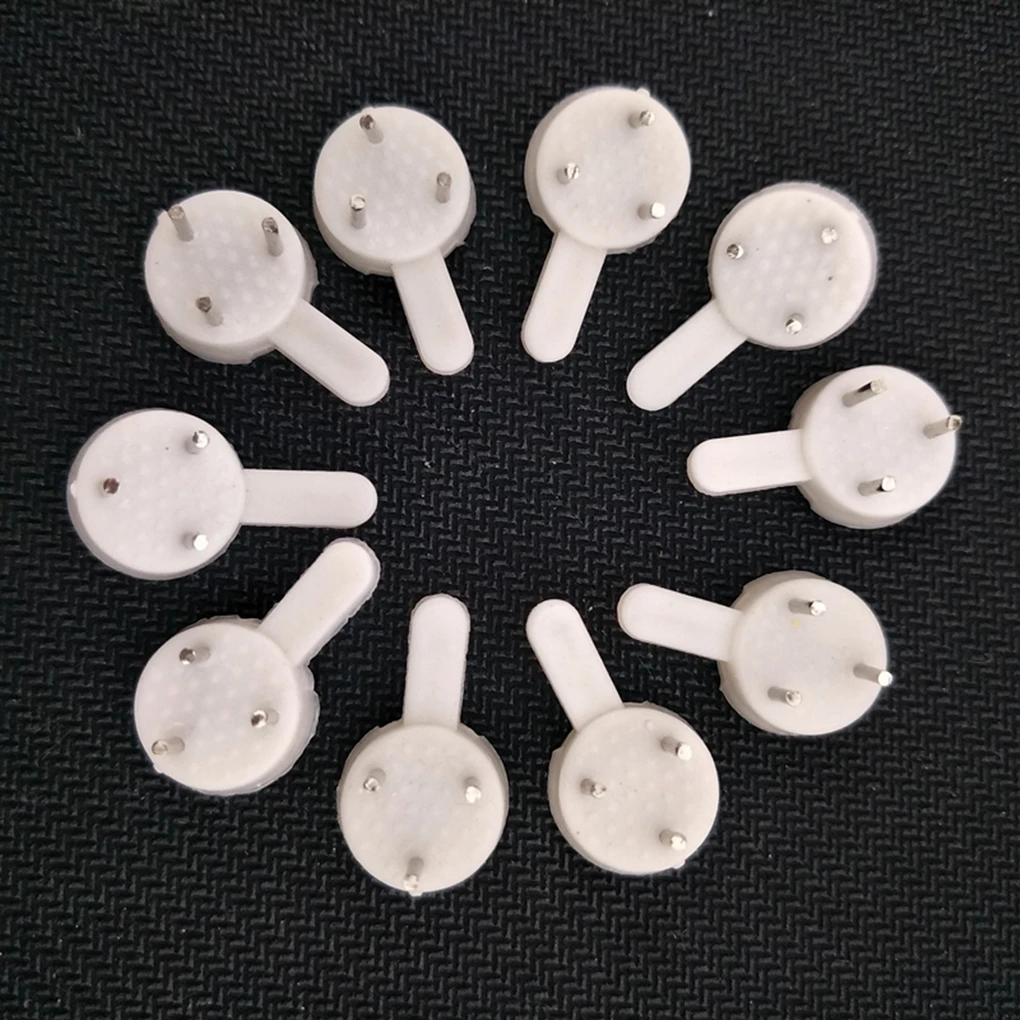 

10pcs White Plastic Special Nail Hook Invisible Wall Mount Photo Picture Frame Hanger Hard Picture Frame Wall Hooks
