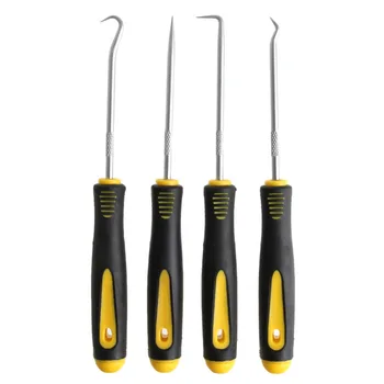 

4Pcs Durable Car Hook Oil Seal ORing Seal Remover Pick Set Craft Hand Tools