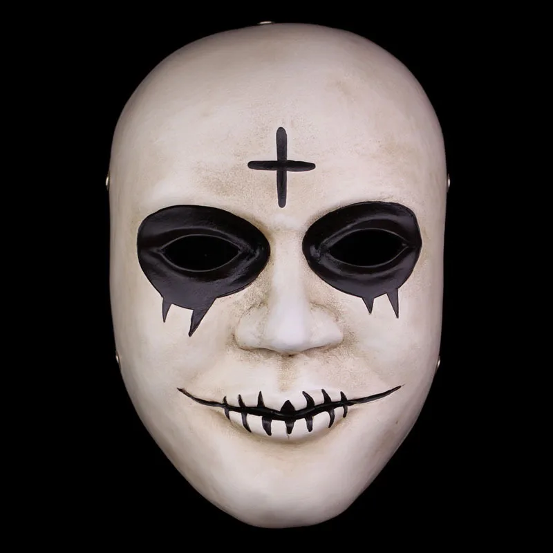Очищающая маска Бог Крест страшные маски для хеллоуина Косплей вечерние реквизит коллекция полное лицо Смола жуткий фильм ужасов маска - Цвет: cross