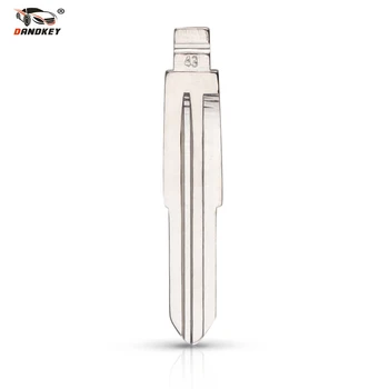 

Dandkey 43# Replacement Flip Remote Key Uncut Blade Car Key Bank For Chery A5 Remote Key (T11) Blade