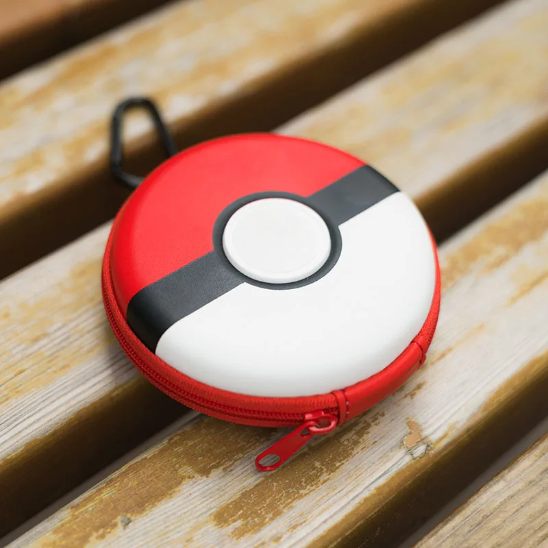 Сумка для хранения PokemonGo Pokeball, чехол, чехол для Nintendo Switch NS, консоль, коробка для карточных игр, джойстик, ручки, колпачки