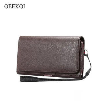 

OEEKOI Lichee Pattern Card Slots Holder Pouch Case for BLU Studio J8M LTE/Pro/Selfie 3/J2/J5/G2 HD/G2/G HD LTE/Touch/M HD 5Inch