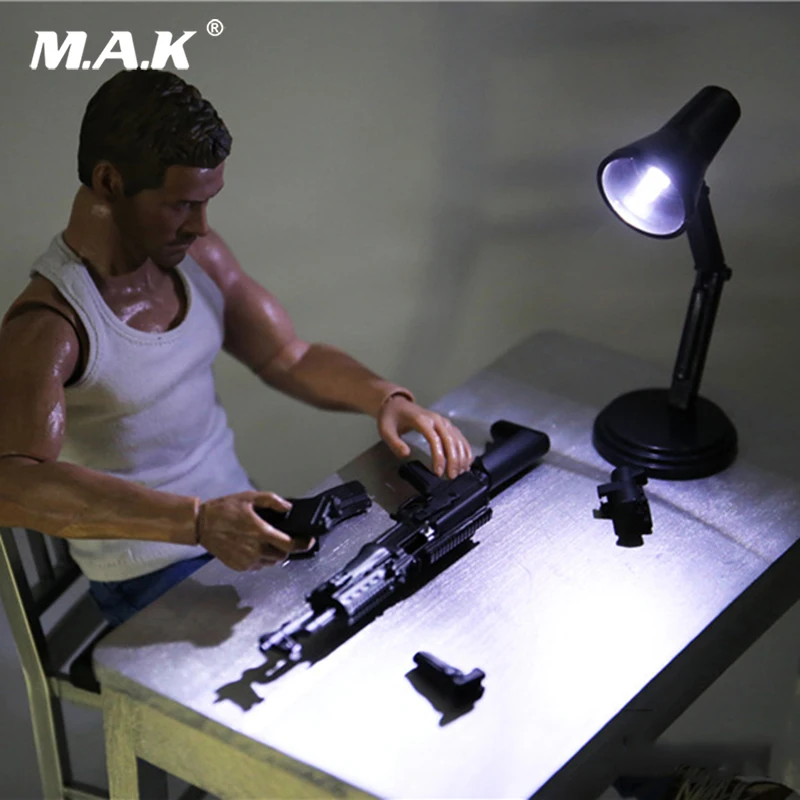 

1/6 action figure Furniture Model table lamp set Scene For 12'' Joker Figure