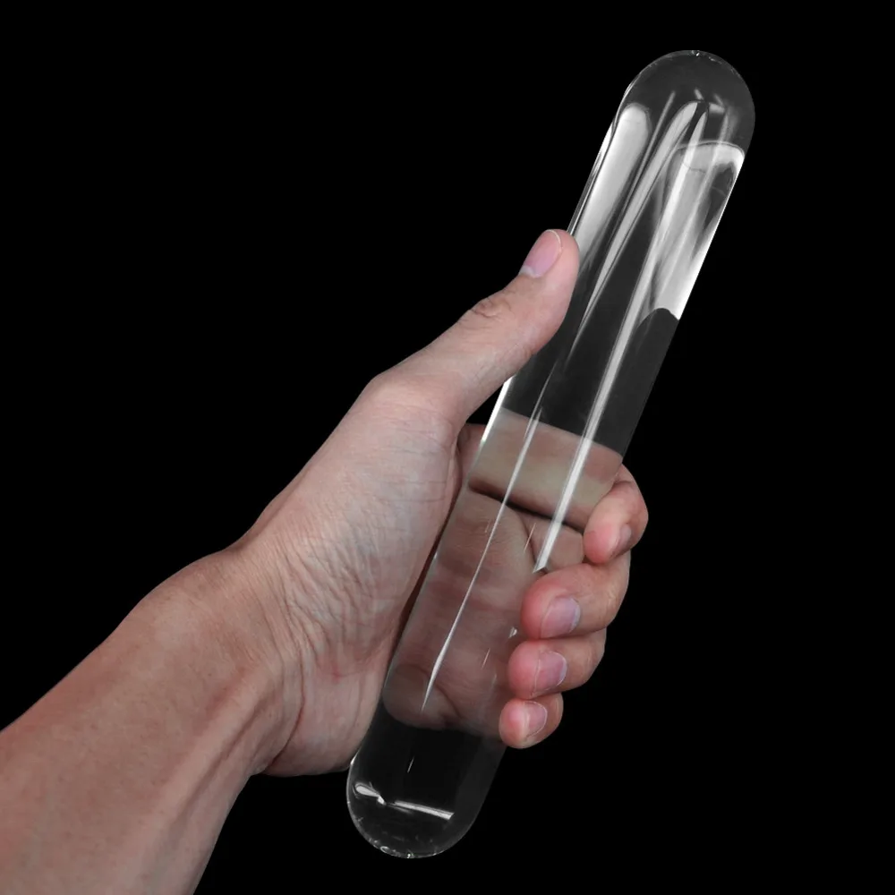 biggest smooth glass dildo Edible sex toy