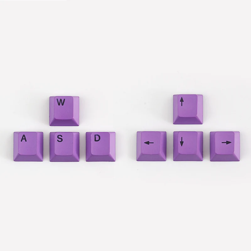 4 шт./лот PBT механическая клавиатура Keycaps CMYK Красочные сублимационные WASD клавиши