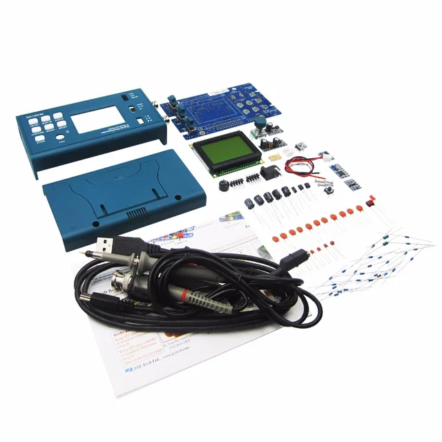 Special Offers DSO068 20MHz Mini Digital Storage Oscilloscope DIY F Version Kits Digital Screen Electronic Teaching Practice Production Suit 