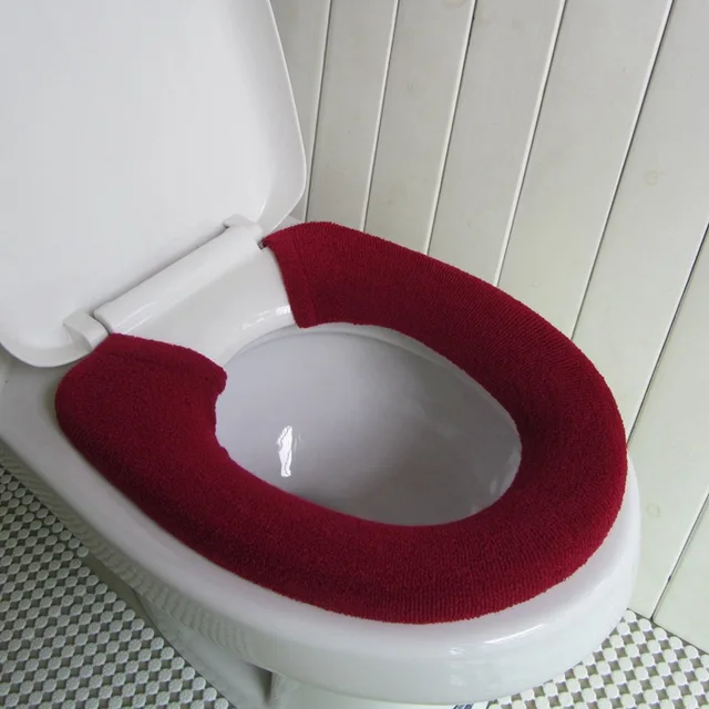 Buy SRYSJS Winter Toilet Seat Coral fleece Thicken