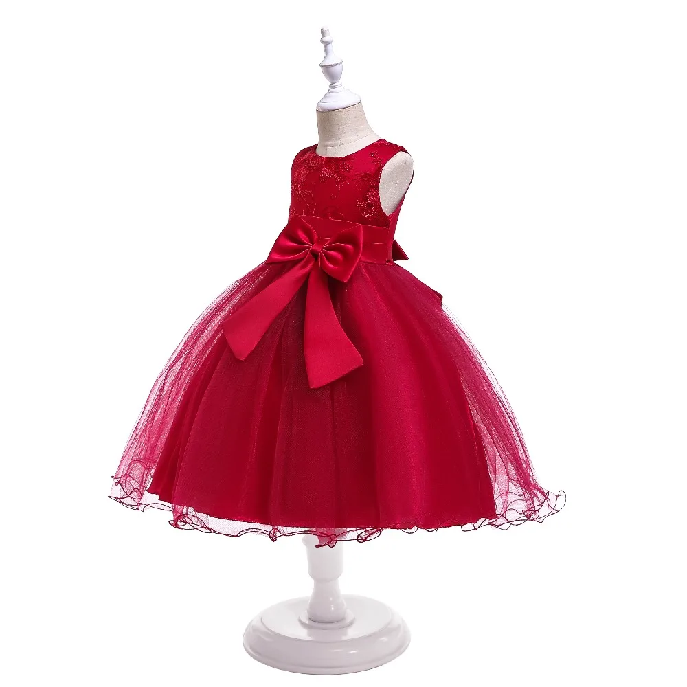 Vestido/свадебное платье с цветочным узором для девочек; праздничное платье для девочек; Детские платья для девочек на День рождения; элегантное платье принцессы; Детский костюм
