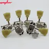 1 Set GUYKER 3R3L Locking String Vintage Deluxe Electric Guitar Machine Heads Tuners Nickel /Chrome Tuning Pegs ► Photo 2/6