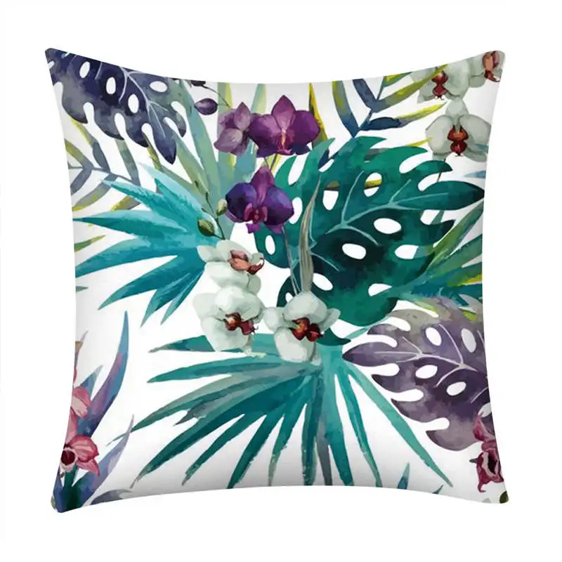 

Home Sofa Bed Print Cover Family Pillow Bedroom Comfortable Throw Pillow Cushion Decorative Vintage Cotton Summer 19jan28