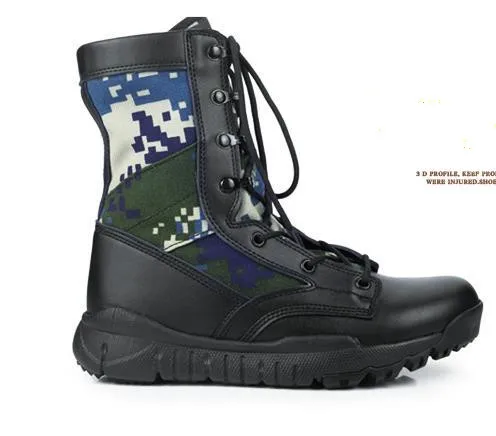 38 colorido Masculinos Deserto Masculino Tático Verde Combate Táticas De Botas 44 multi Sapatos Homens Camuflagem Grande Militar Tamanho Rwx81T51