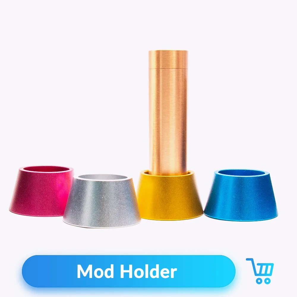 

Quartz Banger 1pc Mod Holder Metal Base for RDTA Tank E Cigarette Accessories RDA Base Atomizer Stand Aluminum Vape Holder
