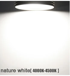 2," 3" " поверхностного монтажа потолочные светильники Светодиодный прожектор 3 Вт 5 Вт 7 Вт 12 Вт белый черный корпус для гостиной, ванной комнаты, кухни - Цвет корпуса: Nature White 4000K