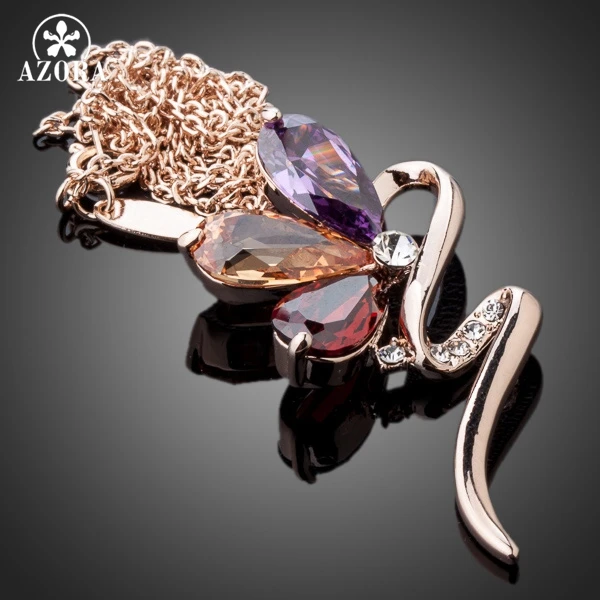 Цепочка с подвеской в виде змеи из австрийского хрусталя|necklace a|pendant necklacejewelry pendant |