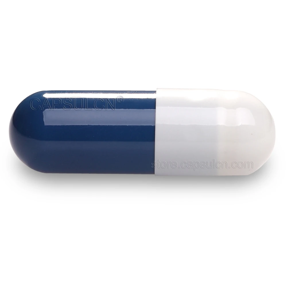 5000 pcs/Carton White&Royal Size 00 Blue Empty Gelatin Capsule Joined Capsules For Capsule Filler Machines 5000 pcs/Carton White&Royal Size 00 Blue Empty Gelatin Capsule Joined Capsules For Capsule Filler Machines