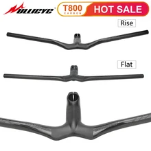 Superstrong Ultra light MTB Bicycle Riser Handlebar One-shaped Integrated Handlebar With Stem 3K Black Matte Carbon Handlebar Superstrong Ultra light MTB Bicycle Riser Handlebar One-shaped Integrated Handlebar With Stem 3K Black Matte Carbon Handlebar