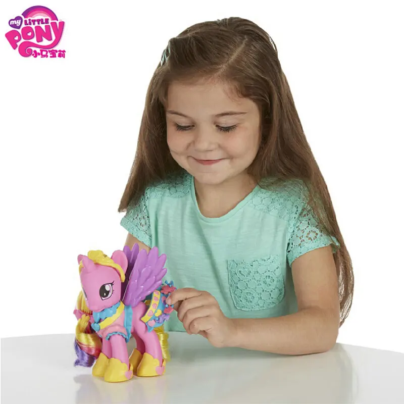 Игрушки My Little Pony friendly Is Magic Princess Cadence Sunset Shimmer ПВХ Коллекционная модель куклы для девочек