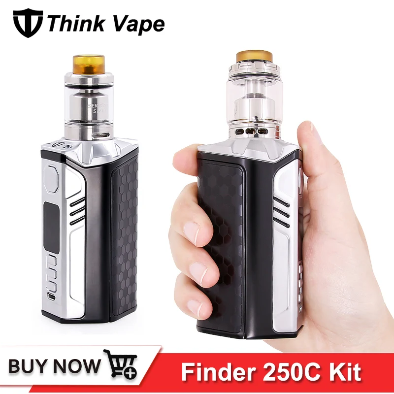 Оригинальный thinkvape думаю видоискатель DNA250C Mod 300 Вт Evolv ДНК 250c чип ADVKEN Манта RTA coilart
