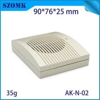 

hot sales abs electronics project box humidity sensor housing (10 pcs) 90*76*25mm diy plastic enclosure shell for circuit boxes