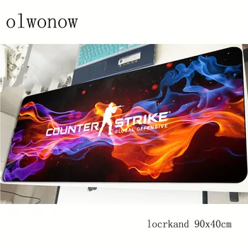 

csgo mousepad 90x40cm New arrival gaming mouse pad gamer mat thick game computer desk padmouse keyboard large play mats