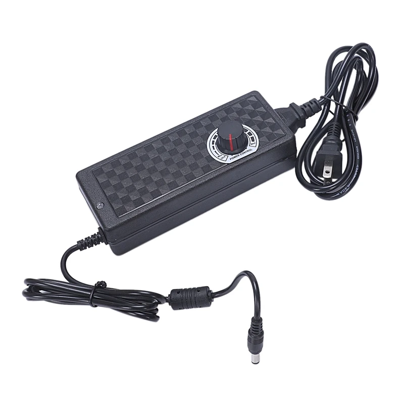 

9-24V 5A Ac/Dc Adjustable Power Adapter Universal Charger Voltage Regulator Driver(Us Plug)