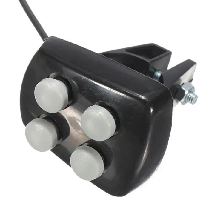 Excellent Newly Bicycle 6 Flashing LED 4 Sounds Police Siren Trumpet Horn Bell Bike Rear Light 8