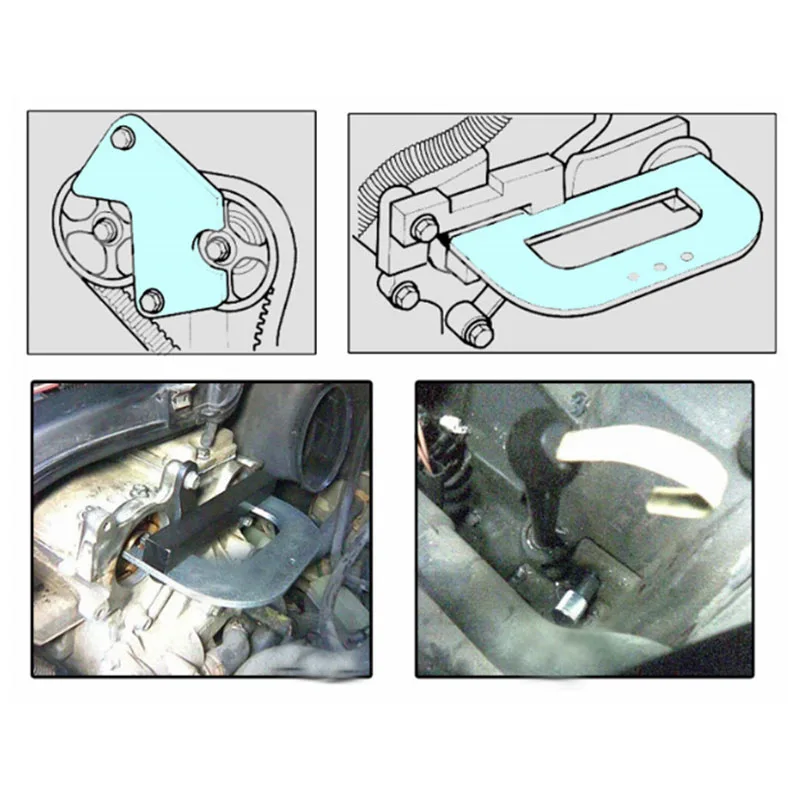 Двигатель синхронизации коленчатого вала цепи блокировки алигмент набор инструментов для RENAULT OPEL VOLVO