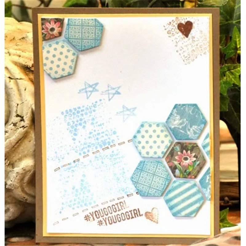 

GJCrafts Flower Frame Metal Cutting Dies New 2019 for Craft Dies Scrapbooking Album Embossing Die Cut New Dies for 2019 Decor