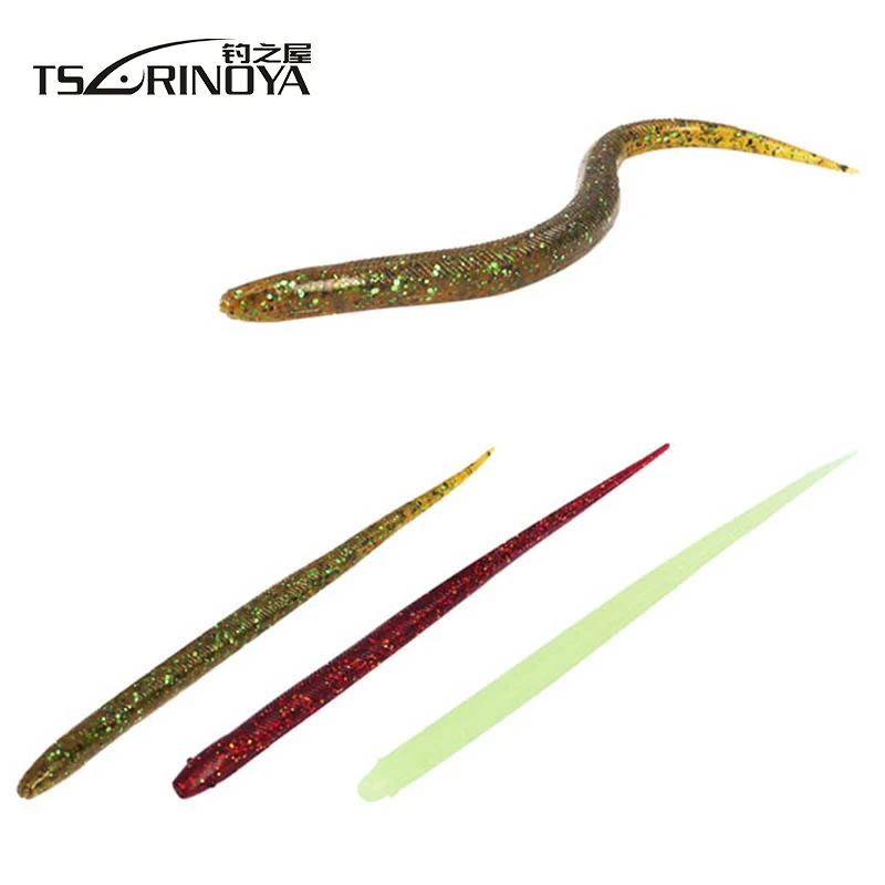 

(8pcs/pack) Tsurinoya DW-R12 150mm/4.6g Soft Bait Fishing Lure Bait Luminous Artificial Bait Worm Swimbait Fishing Lures