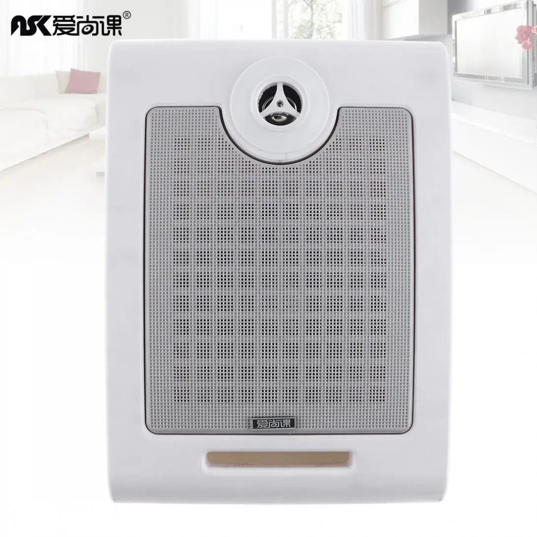 Us 17 0 36 Off Kd 702 10w Fashion Wall Mounted Ceiling Speaker Public Broadcast Speaker For Park School Shopping Mall Railway Station In Portable
