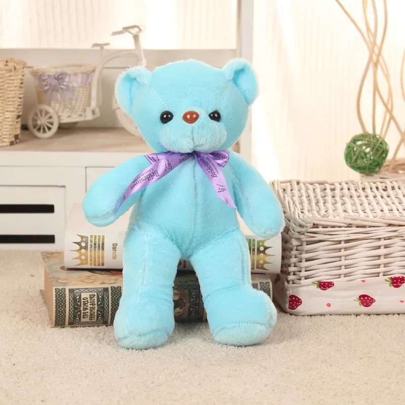 dark blue colour teddy bear