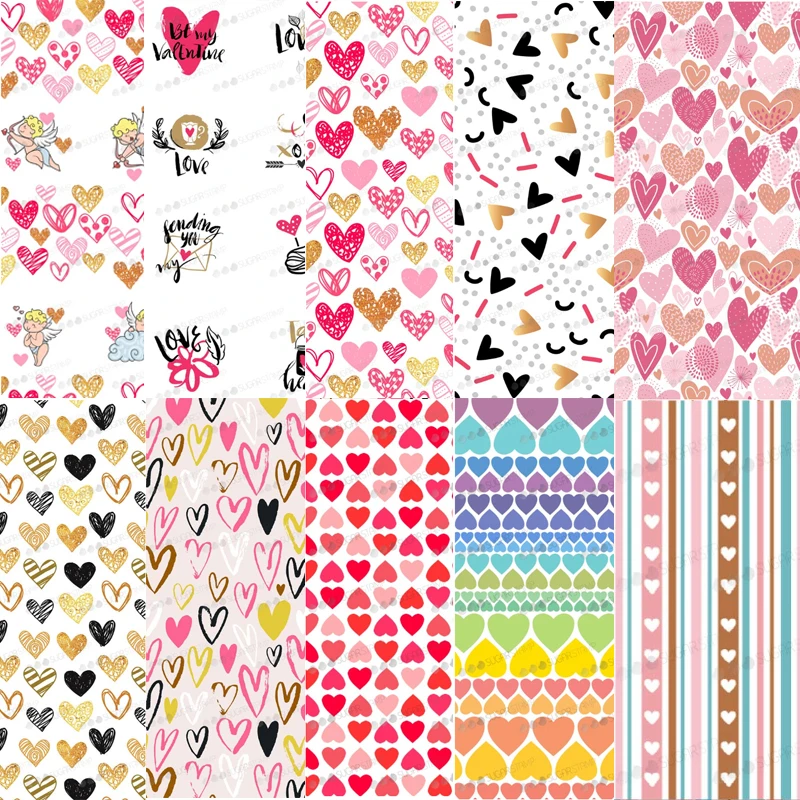 Aliexpress Buy Cute Heart Pattern Sugar Stamp Paper