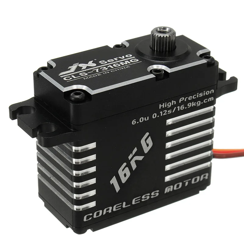 Hot Sale Waterproof JX CLS-7316MG 16KG High Precision Steel Gear Digital Coreless Servo For RC Helicopter Spare Parts Accs | Игрушки и