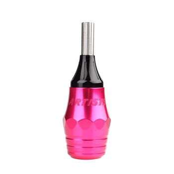 

NEW-Elegant Artist Adjustable Tattoo Machine Tattoo Handle Grips Alloy Exquisite Modeling Tattoo Accessories