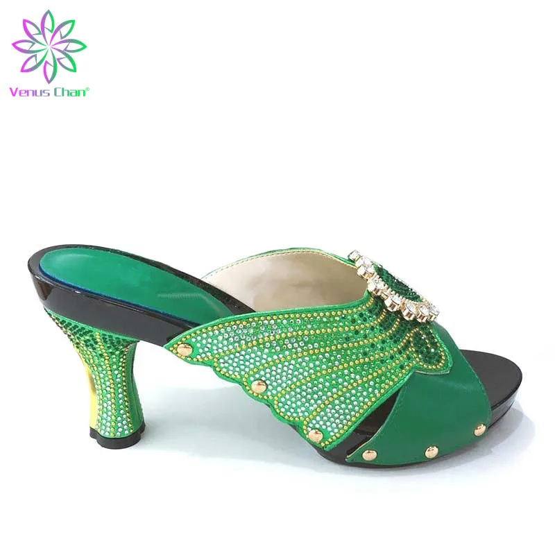

Wedding Leather Crystal Summer Lace Dressing African Italian Shoes Nigerian Shoes without Bag To Match Shoes without Bag Set